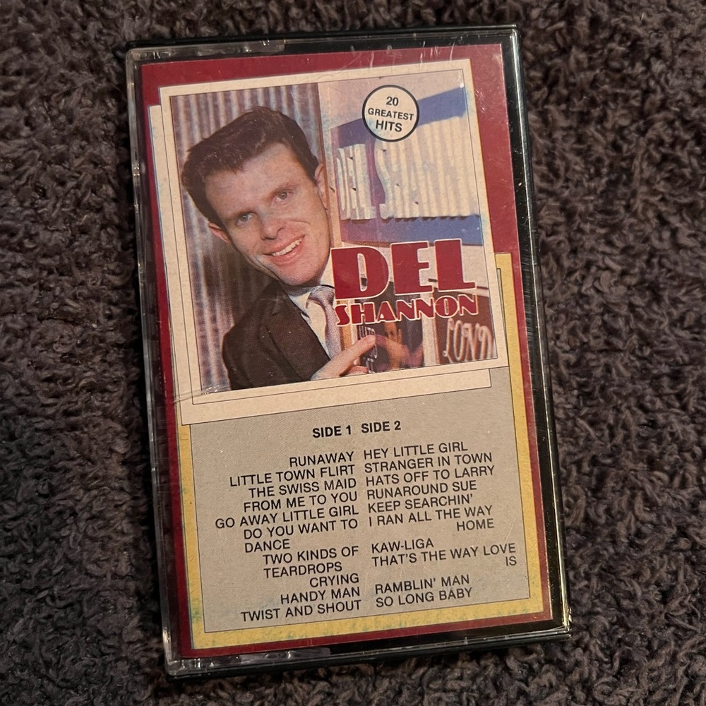 Del Shannon - Greatest Hits Cassette